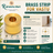 Brass Strip For Vastu Remedy 8 Feet,1 Inch Width in India, US, UK, Australia, Europe