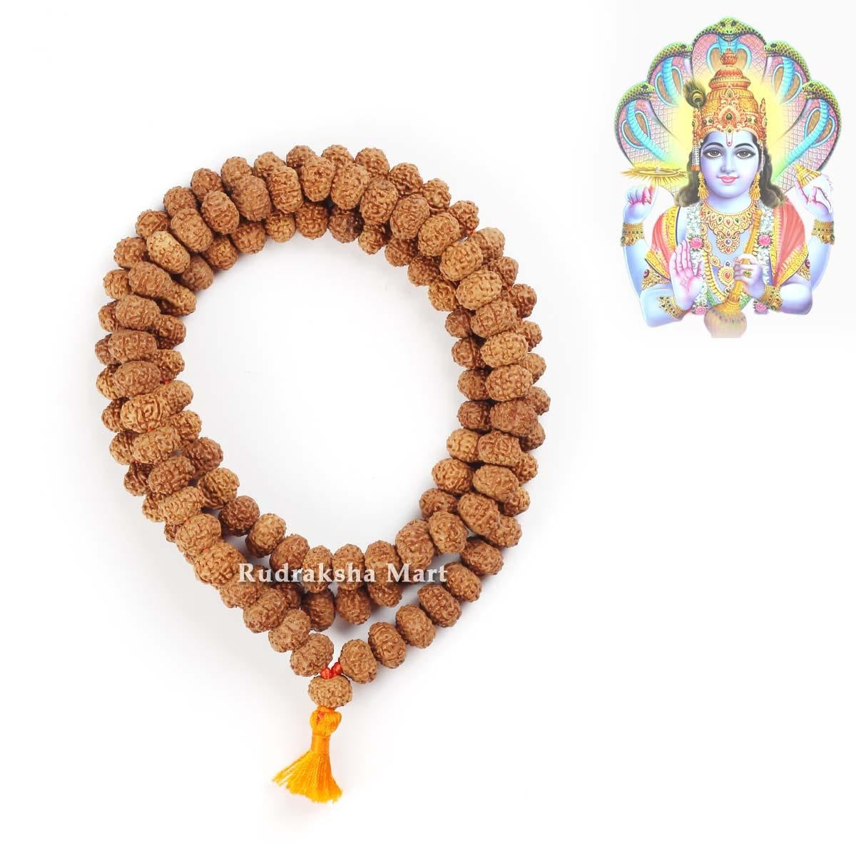 10 Mukhi Java Rudraksha Mala - 108 Bead in India, US, UK, Australia, Europe