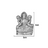 Parad Lakshmi / Mercury Lakshmi / Lakshmi Idol For attainment of success, prosperity and wealth in India, US, UK, Australia, Europe