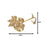 Combo Of 5 Face Brass Punch Mukhi Aarti Diya Jyoti Diya Oil Puja Lamp Puja Diya and Jali Akhand Jyoti Deep with Stand Brass in India, US, UK, Australia, Europe