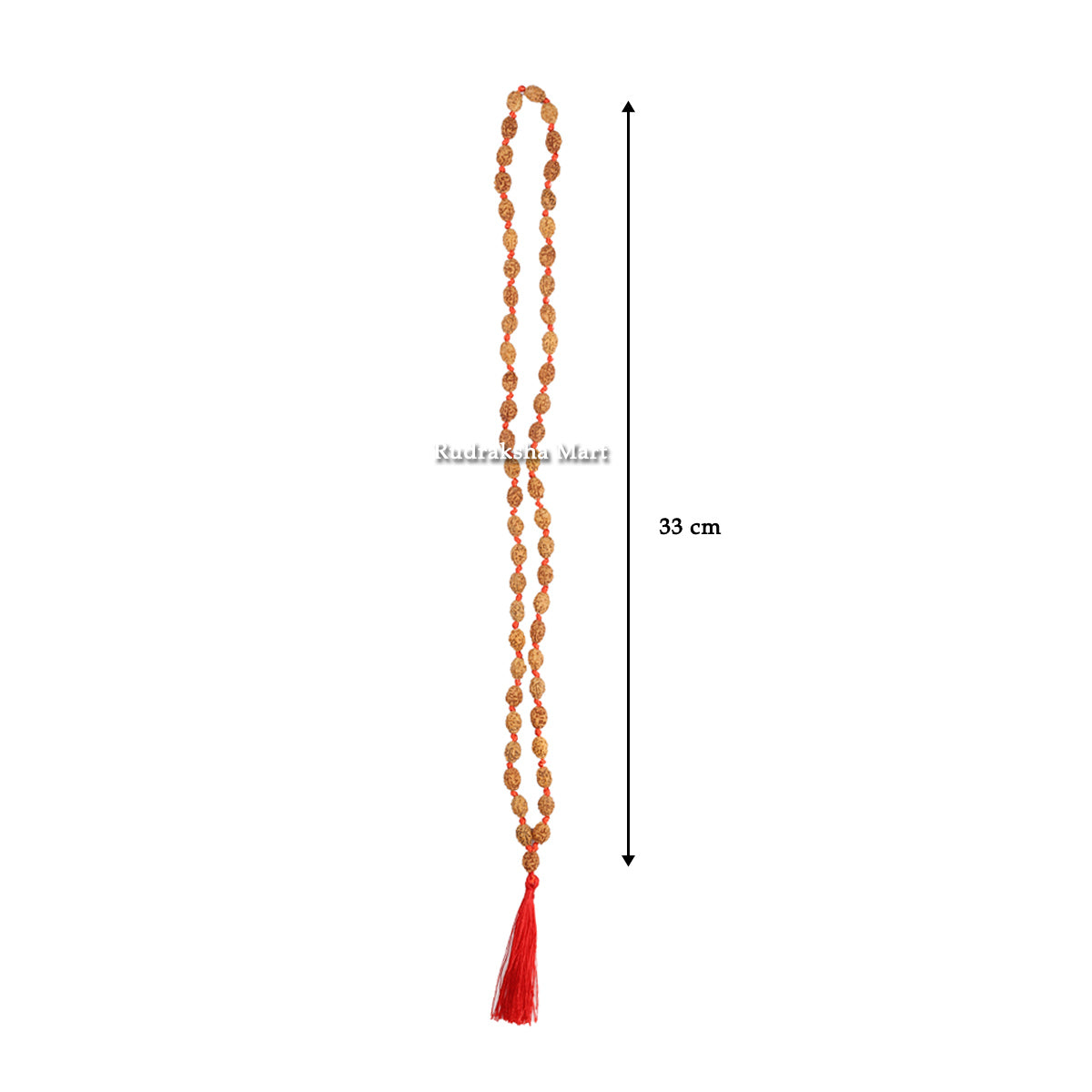 3 Mukhi Java Rudraksha Ganth Mala - 54 Beads in India, US, UK, Australia, Europe