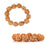 3 Mukhi Nepali Rudraksha Bracelet - Adjustable in India, US, UK, Australia, Europe