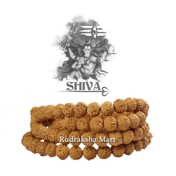 5 Mukhi Rudraksha Mala – Chikna Beads in India, US, UK, Australia, Europe