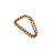 5 Mukhi Java Rudraksha Gold Plated Mala 54+1 Beads in India, US, UK, Australia, Europe