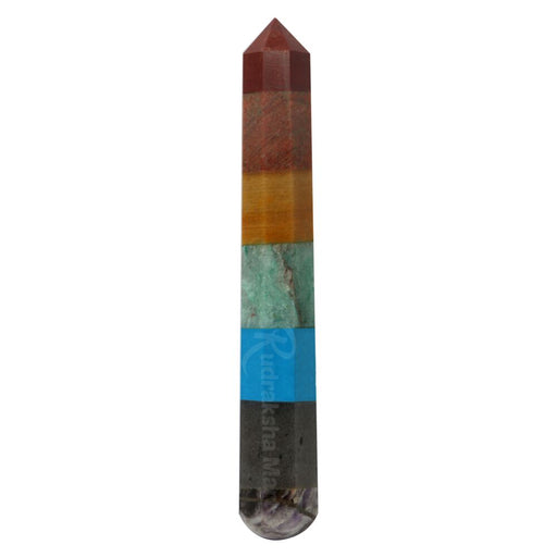 7 Chakra Pencil Bonded Tower For Reiki Healing in India, US, UK, Australia, Europe