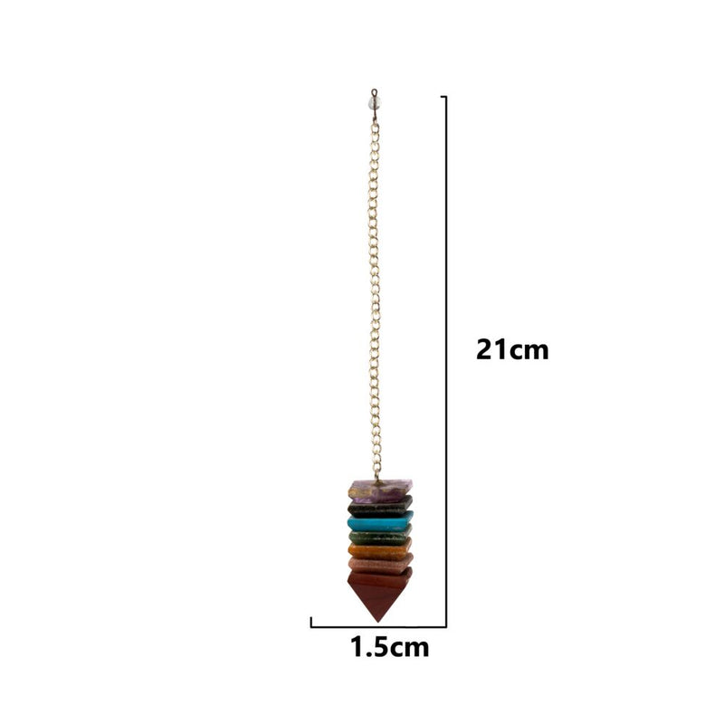 7 Chakra Crystal Pyramid Pendulum/Dowser in India, US, UK, Australia, Europe