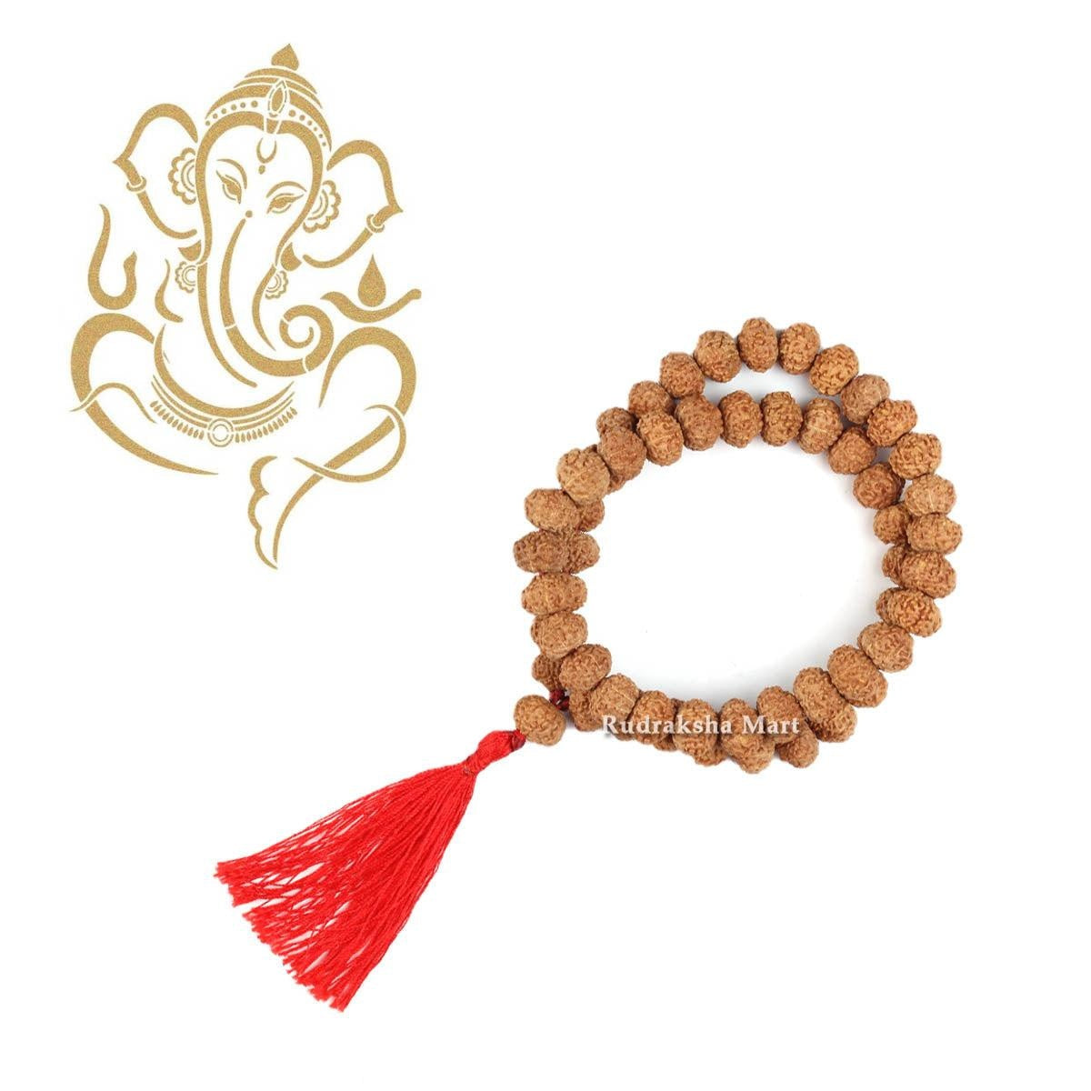 8 Mukhi 54 Beads Java Rudraksha Mala in India, US, UK, Australia, Europe
