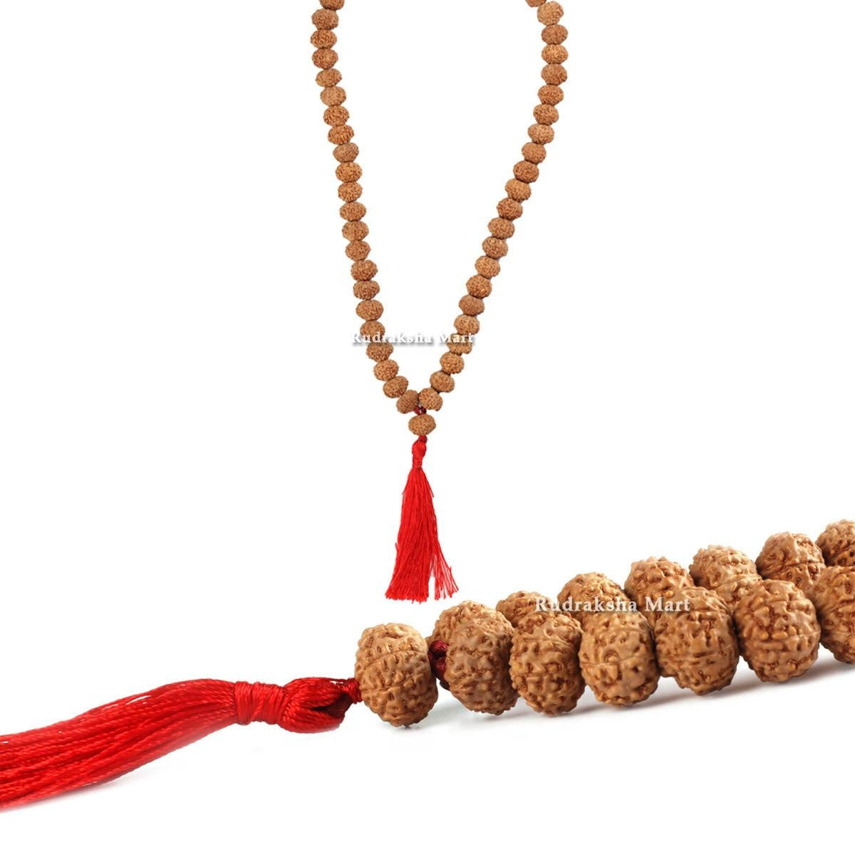 8 Mukhi Rudraksha Mala - 54 Bead in India, US, UK, Australia, Europe