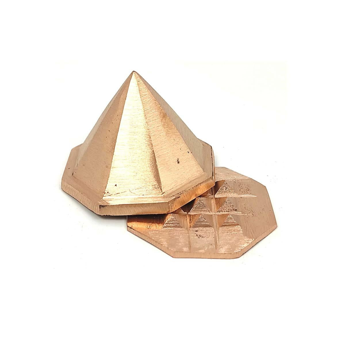 Asthakon Octagonal Copper Pyramid Brahmasthan Center in India, US, UK, Australia, Europe