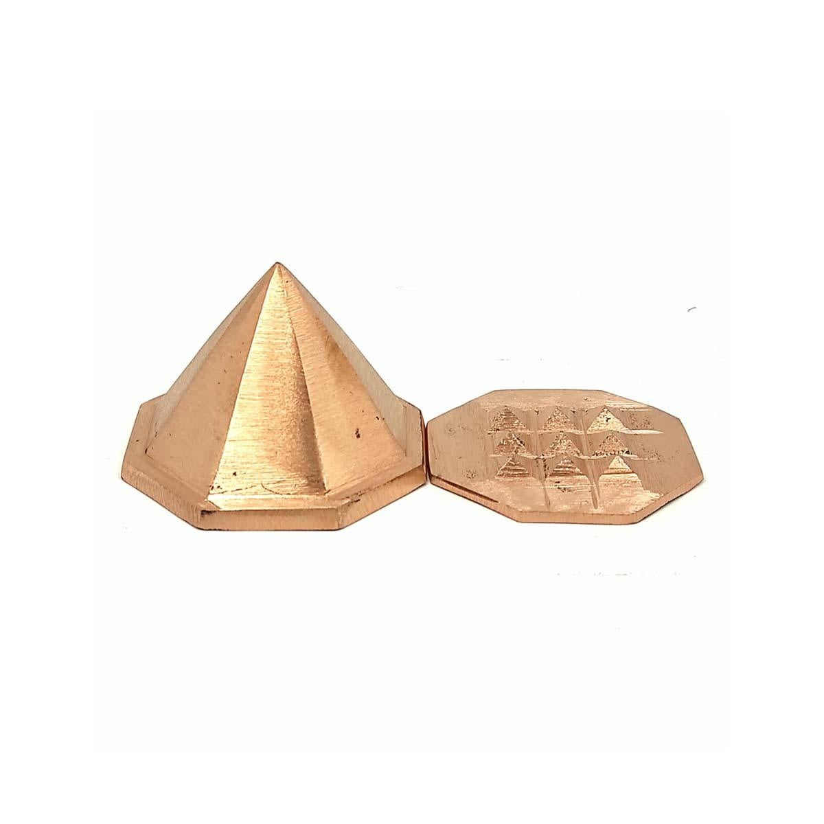 Asthakon Octagonal Copper Pyramid Brahmasthan Center in India, US, UK, Australia, Europe