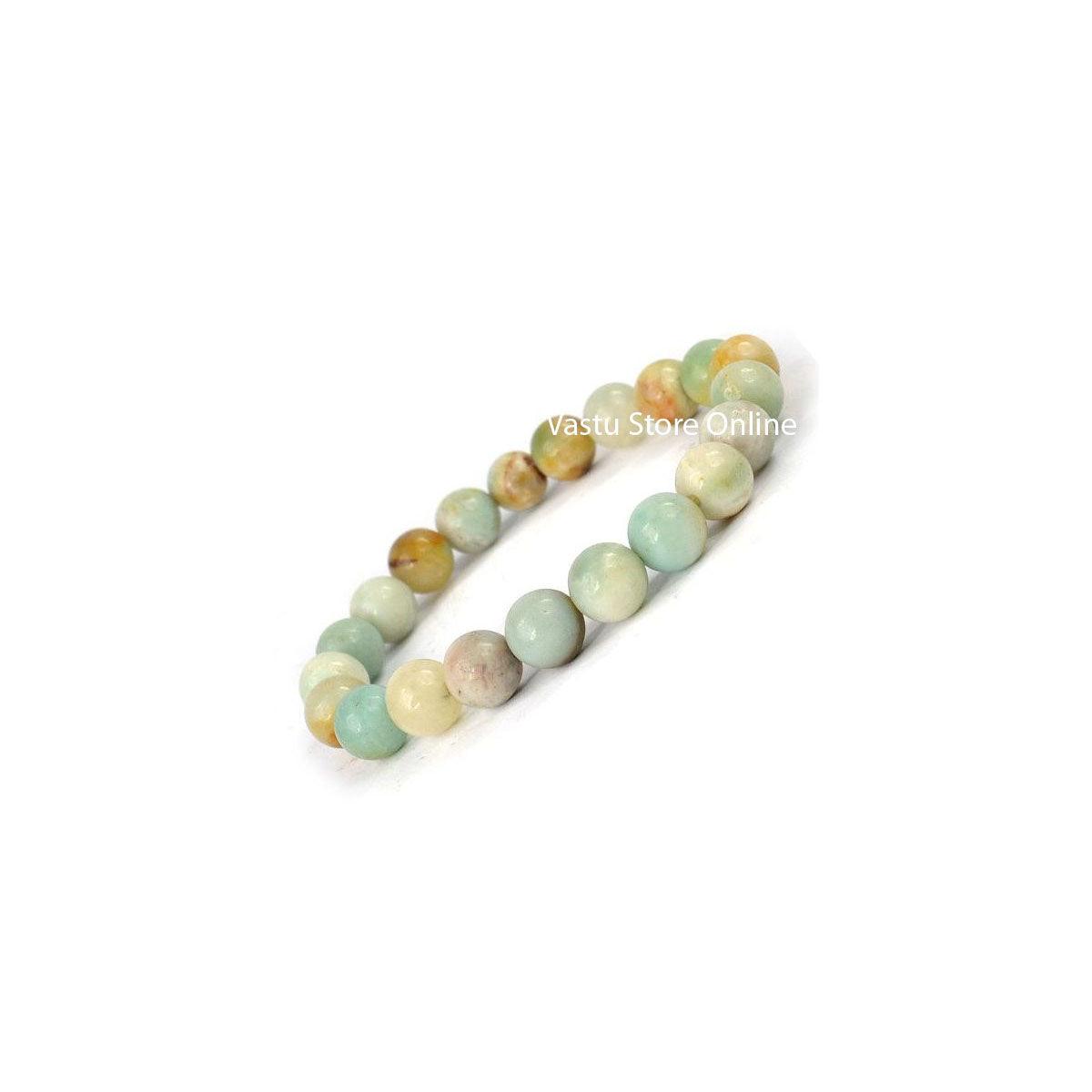 Amazonite Round Crystal Bracelet in India, US, UK, Australia, Europe