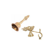 Combo Of 5 Face Puja Camphor Burner Lamp Panch Aarti Jyoti With Brass Nagpari Head Pooja Puja Bell Ghanti Brass (Multicolor) in India, US, UK, Australia, Europe