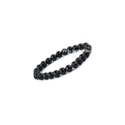 Black Onyx Round Crystal Bracelet in India, US, UK, Australia, Europe