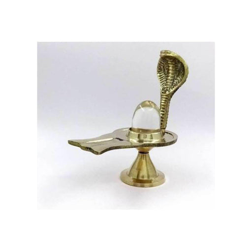 Pure Brass Shivling with Sphatik Crystal Lingam in India, US, UK, Australia, Europe