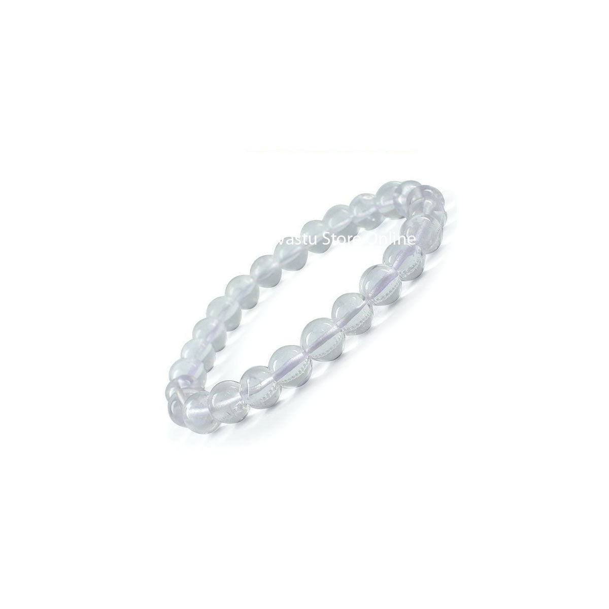 Clear Quartz Round Crystal Bracelet in India, US, UK, Australia, Europe