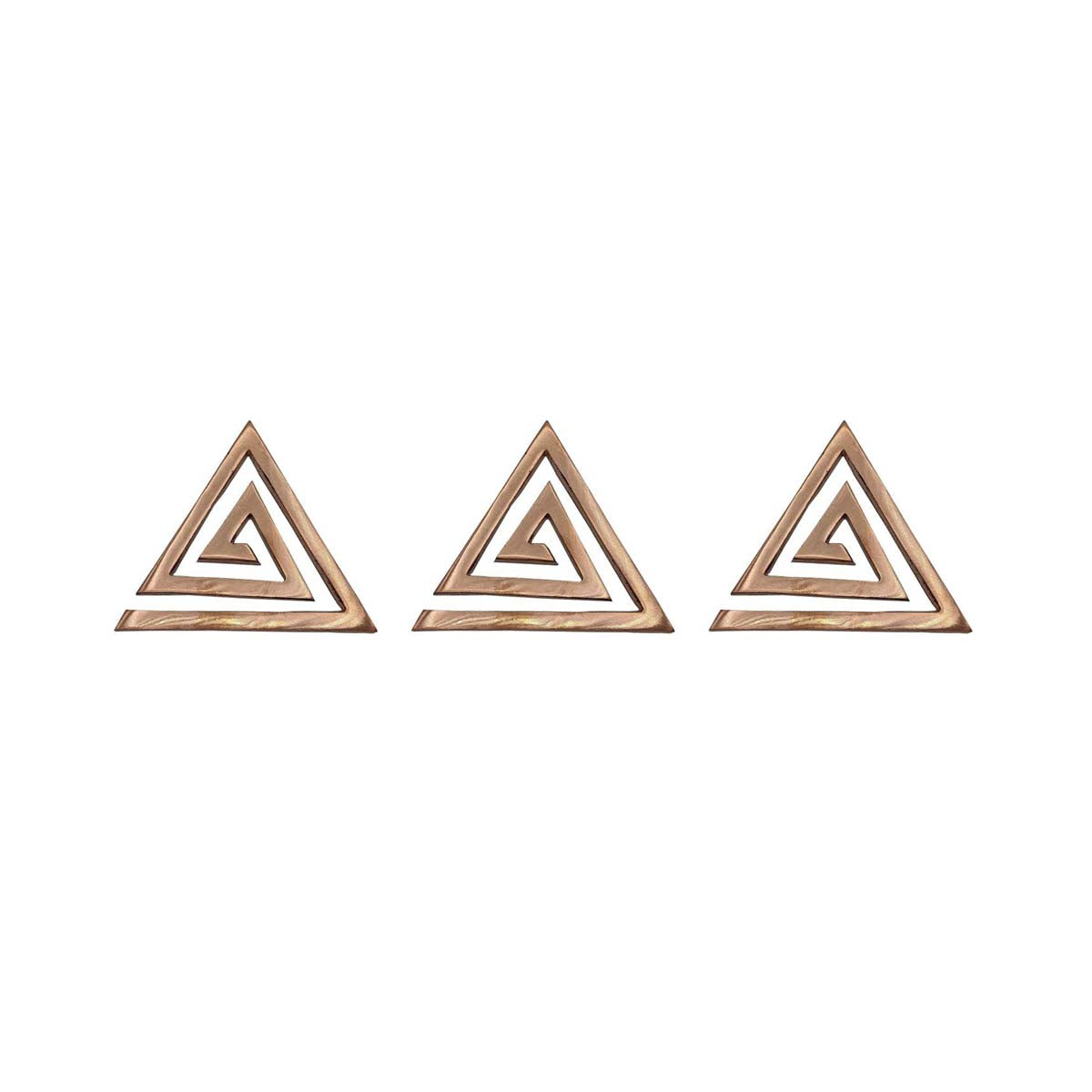 Copper Helix Vastu Remedies for South East Vastu Dosh - Set of 3 Pcs - 6 Inch in India, US, UK, Australia, Europe