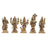 Brass Dashavatara Dasavatharam of Lord Vishnu Statues Ten Incarnations Avatars Idol Murti for Mandir Puja Temple in India, US, UK, Australia, Europe