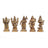 Brass Dashavatara Dasavatharam of Lord Vishnu Statues Ten Incarnations Avatars Idol Murti for Mandir Puja Temple in India, US, UK, Australia, Europe