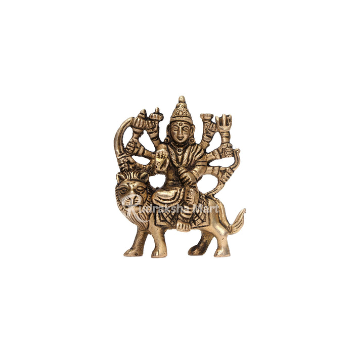 Durga God Brass Idol Statue in India, US, UK, Australia, Europe