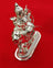 Pure Silver Durga Idol for Worship, Home Temple for Vastu, Pooja and Gifting in India, US, UK, Australia, Europe