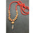 1 to 14 Mukhi + Ganesh and Gauri Shanakar All Indonesian Siddha Mala in very small size beads In Red Thread 10 mm - 11 mm Lab Certified in India, US, UK, Australia, Europe