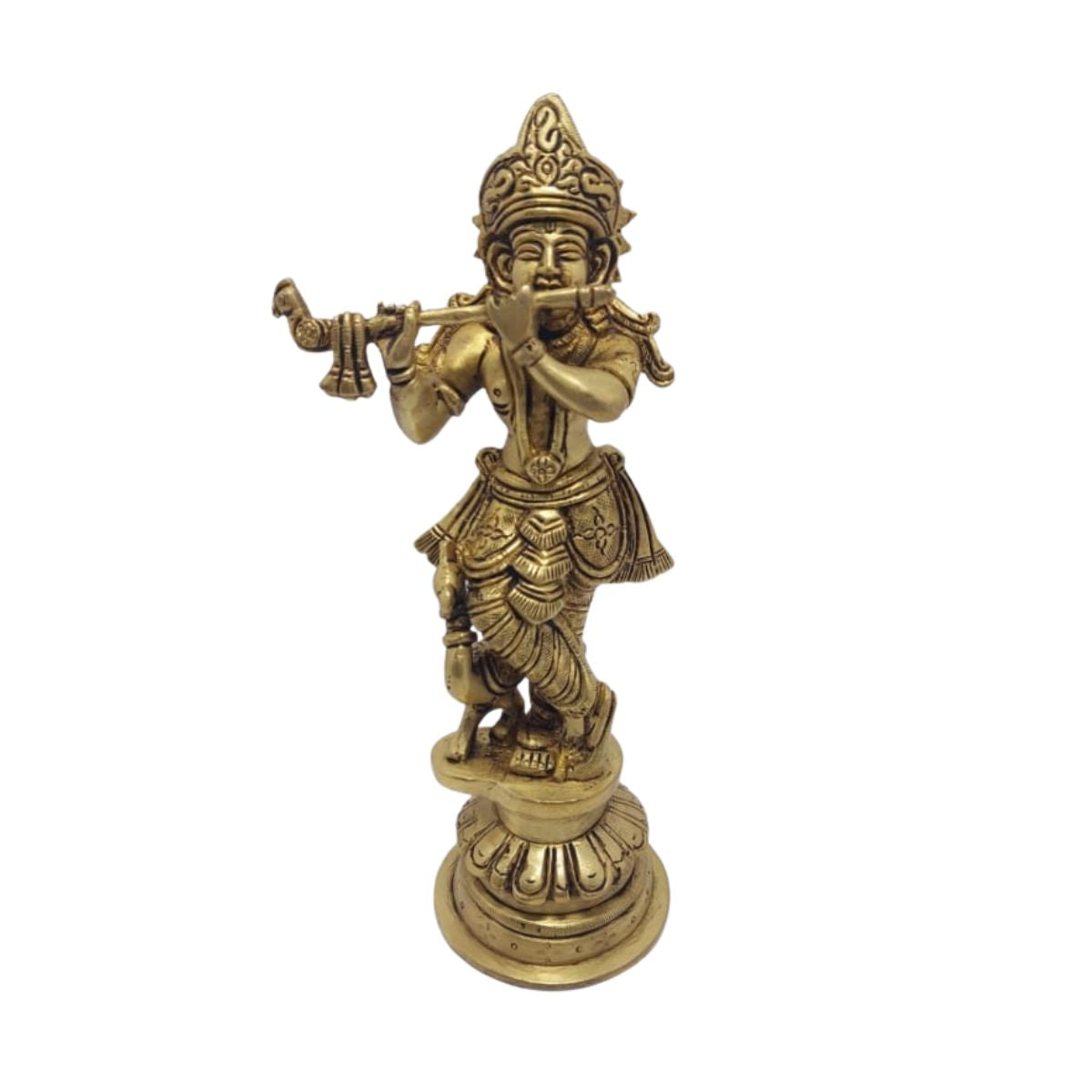 Lord Krishna Idol Brass Statue in India, US, UK, Australia, Europe