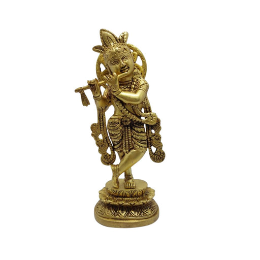Standing Lord Krishna Idol Brass Statue in India, US, UK, Australia, Europe