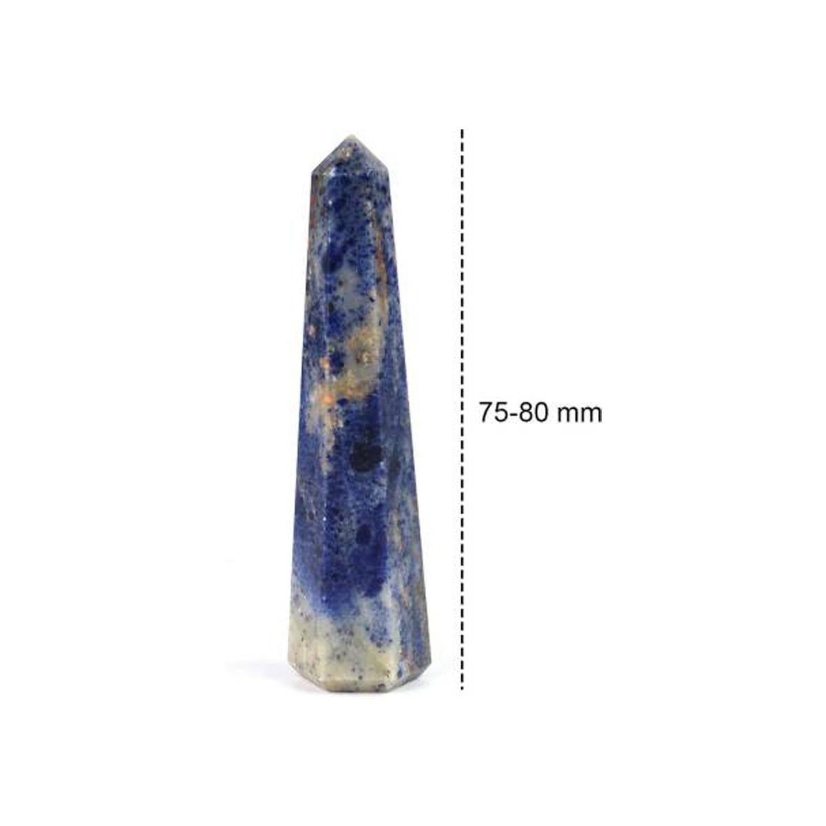Natural Crystal Sodalite Pencil in India, US, UK, Australia, Europe