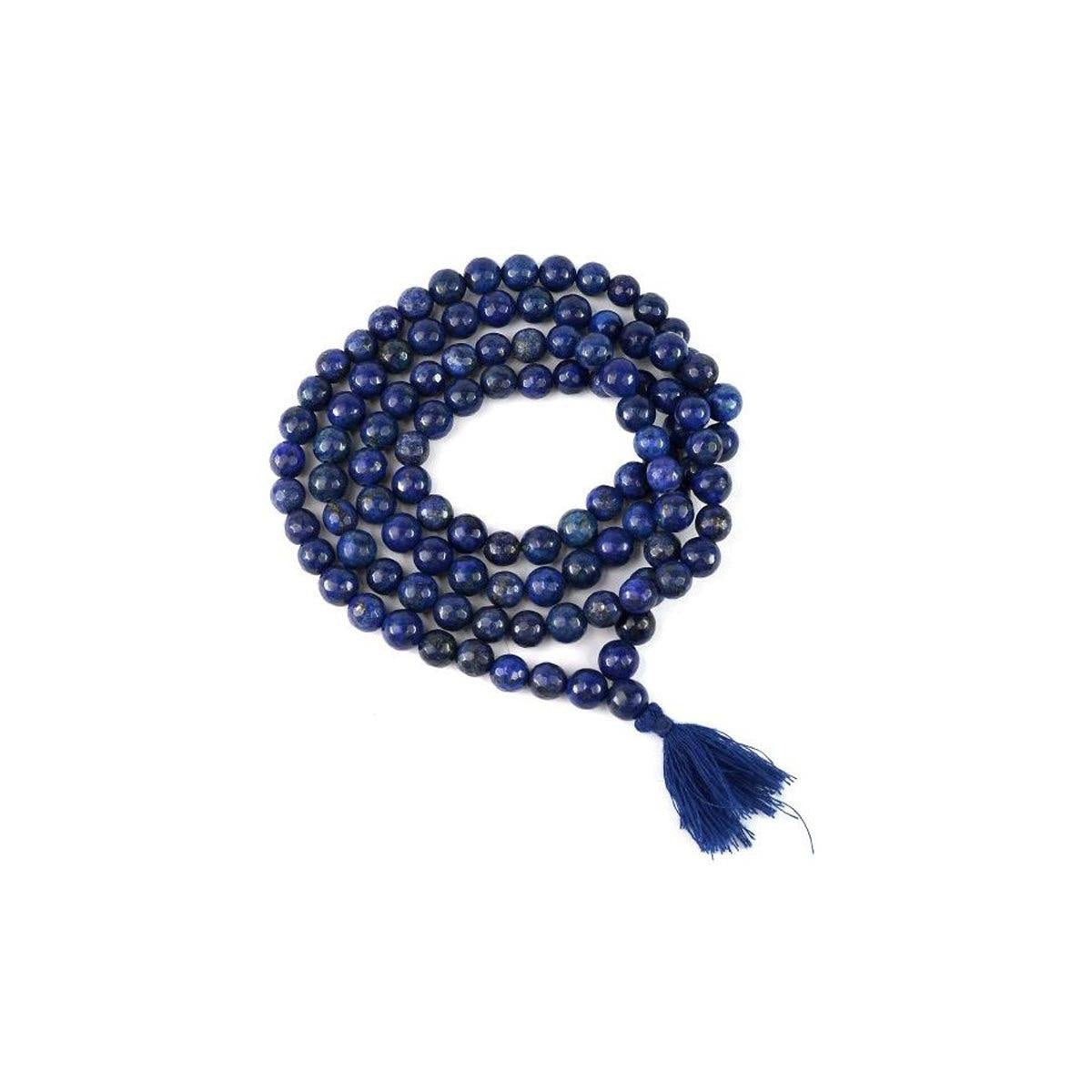 Lapis Lazuli Bead Mala in India, US, UK, Australia, Europe