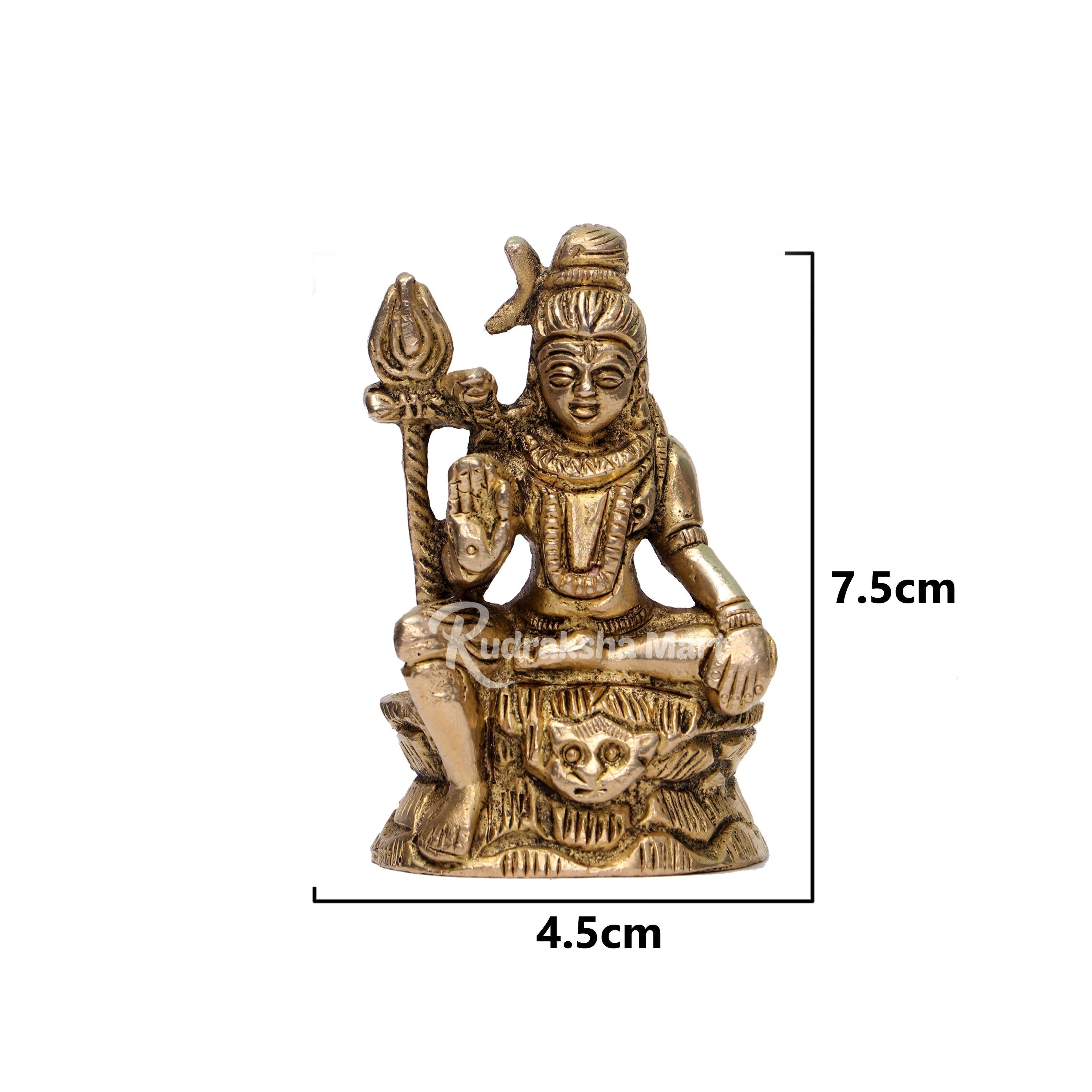 Lord Shiva Brass Statue Idol in India, US, UK, Australia, Europe