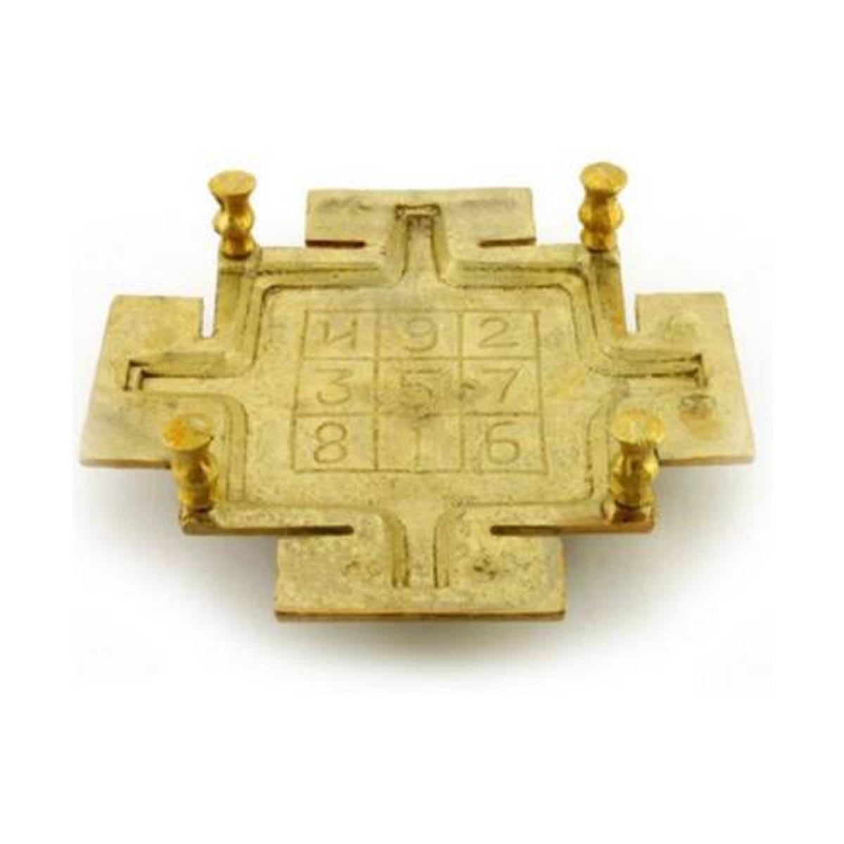 Sampurna Maha Lakshmi Yantra Chowki In Brass in India, US, UK, Australia, Europe