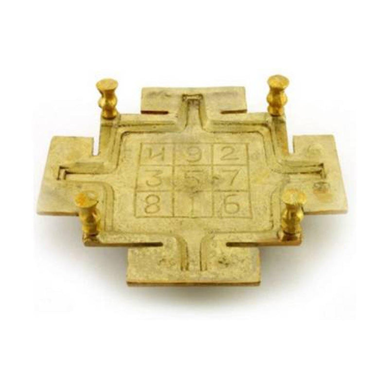 Sampurna Maha Lakshmi Yantra Chowki In Brass in India, US, UK, Australia, Europe