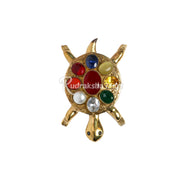 Navratna Tortoise Brass Idol Statue with Plate in India, US, UK, Australia, Europe