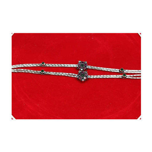 Pure 925 Silver Antique Anklet / Payal in India, US, UK, Australia, Europe