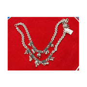 Pure 925 Silver Oxidized Anklet Pair in India, US, UK, Australia, Europe