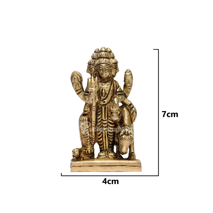 Lord Dattatreya Brass Statue Idol in India, US, UK, Australia, Europe