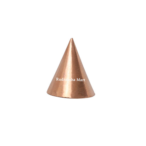 Round Copper Pyramid without Hollow - Vastu Products for South East Dosh in India, US, UK, Australia, Europe