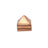 Copper Vastu Pyramid Set for Home Office Temple - 1 inch in India, US, UK, Australia, Europe