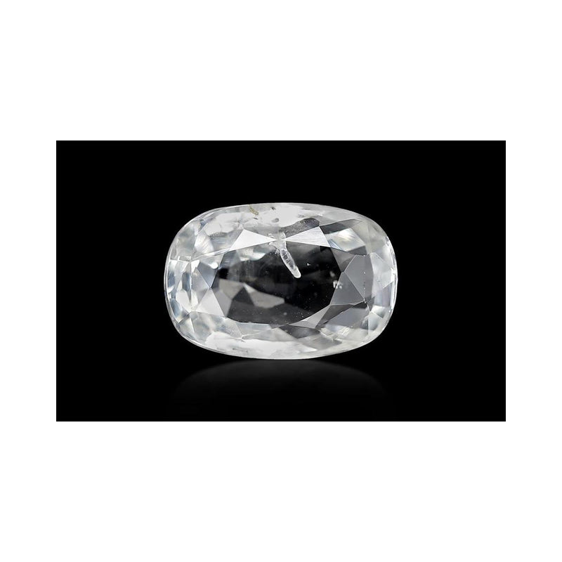 Natural White Sapphire - 12 in India, US, UK, Australia, Europe