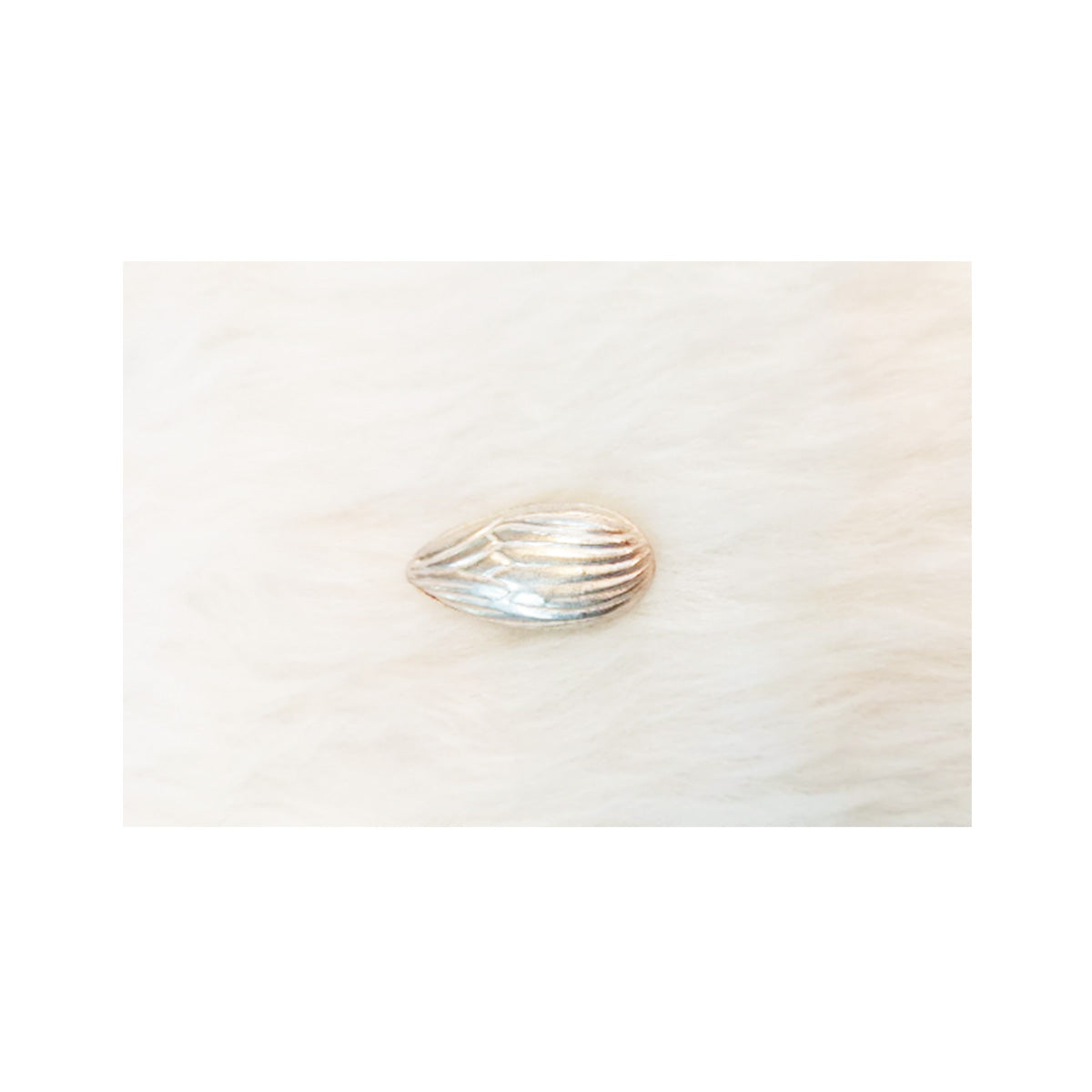 Almond In Pure Silver for Puja Offering handmade silver dry fruit, silver Badam for puja in India, US, UK, Australia, Europe