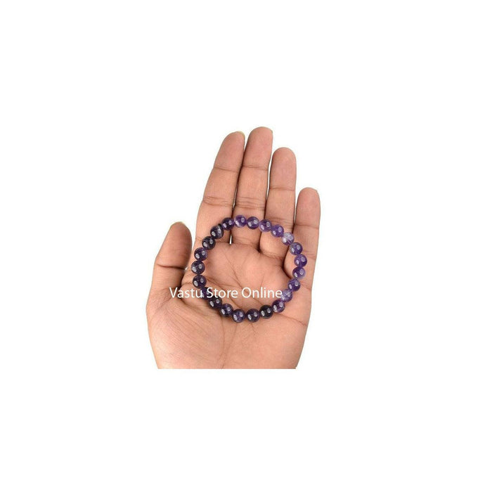 AMETHYST Bracelet-grade A 4mm Genuine Natural Amethyst-gemstone Bracelet-crystal  Bracelet-stretch Beaded Bracelet-february Birthstone - Etsy UK