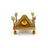Baglamukhi Yantra Brass Pooja Chowki in India, US, UK, Australia, Europe