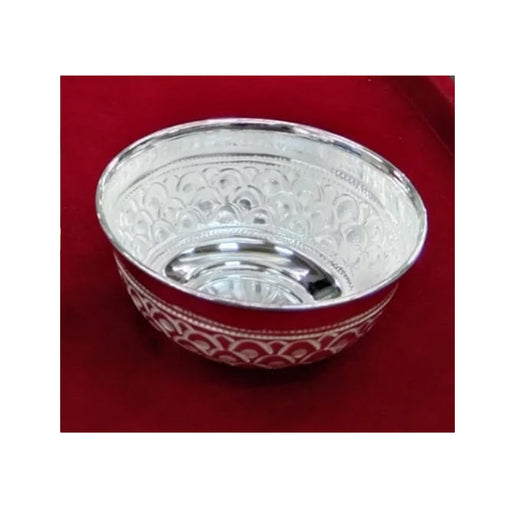 999 fine solid silver handmade small bowl home kitchen accessories, puja bowl in India, US, UK, Australia, Europe