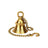Brass Wall Hanging Bells for Home Mandir Temple Living Room Decoration in India, US, UK, Australia, Europe