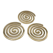 Brass Helix Vastu Remedies for North West Vastu Defects - 5 to 6 Inch 3 Piece in India, US, UK, Australia, Europe