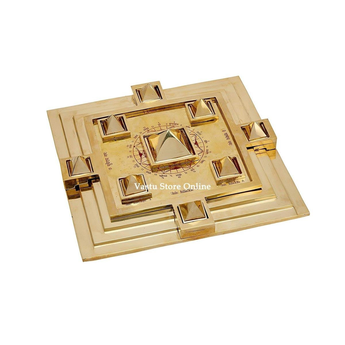 Vastu Space Harmoniser Pyramid with Vastu Purush for Brahmasthan and Vastu Defects in India, US, UK, Australia, Europe
