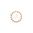 Natural Rudraksha with Clear Quartz (Sphatik) Stretchable Elastic Bracelet in India, US, UK, Australia, Europe