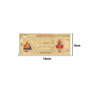 2000 Rupees Laxmi Kuber Gold Plated Note in India, US, UK, Australia, Europe