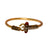 Om Trishul Damru Mahadev Gold Plated Rudraksha Kada in India, US, UK, Australia, Europe