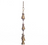 Om Shubh Labh Brass Wall Hanging Bells Decorative Showpiece - 31 cm, Vastu Bell for Home Door in India, US, UK, Australia, Europe
